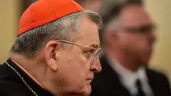 Raymond Cardinal Burke in Rome, Oct. 14, 2019. Daniel Ibanez/CNA